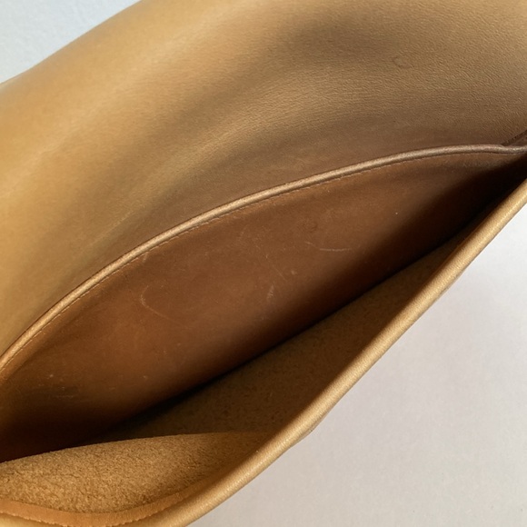 Coach Rambler's Legacy Vintage Tan Leather Shoulder Crossbody Bag 9061 - Picture 6 of 16